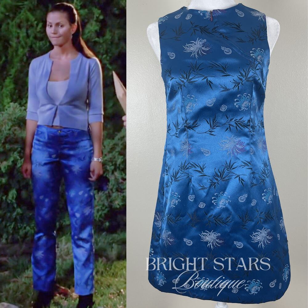 Extremely Rare Blue Dress ALT ASO Cordelia Chase Buffy the Vampire Slayer Y2K